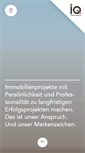 Mobile Screenshot of iq-realestate.de